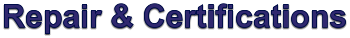 Repair & Certifications